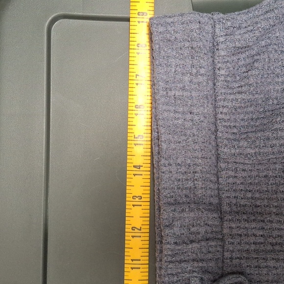 Women’s Waffle Knit Jogger Pants by “Awhile” in Heather Denim Blue 2X (NWT) - Picture 8 of 10
